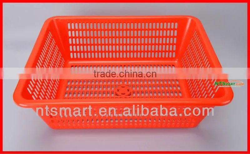 Eco-economy plastic fruit and vegetable basket with pp material
