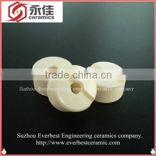 Alumina ceramic bushing parts with groove