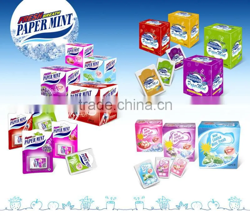 Strong mint fresh breath candy