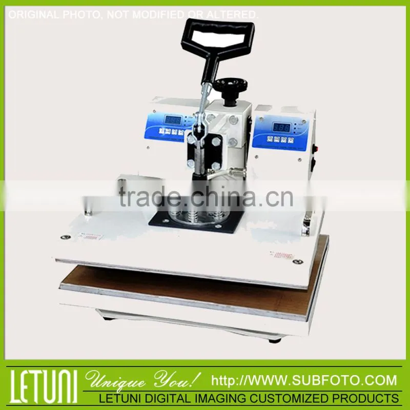 Dual-core Flat-bed Heat Press sublimation coating machine