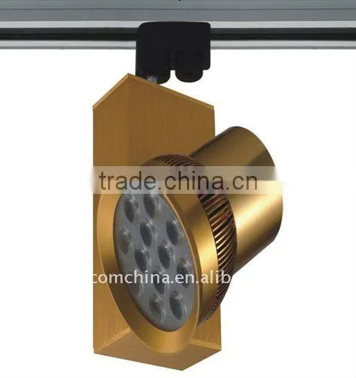 golden Aluminum spotlight housing parts