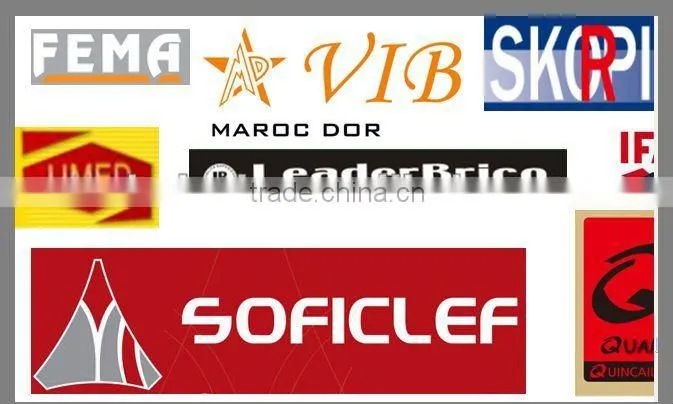 High quality European Standard Spain market exterior lock factory