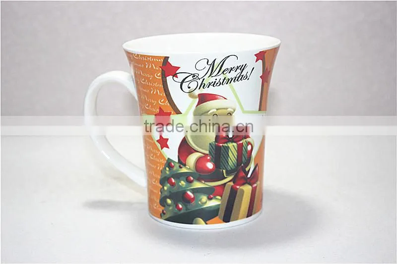 Cheap 12oz walmart porcelain coffee mugs for christams