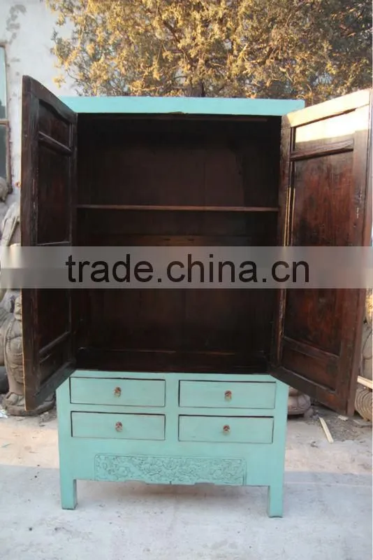 wooden clothes cabinet
