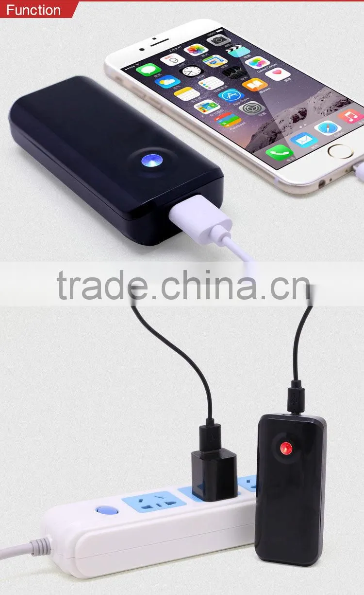 low price 18650 battery minion portable power bank 4000mah