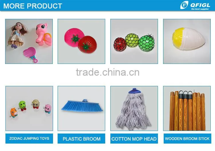 The plastic brush for the ceiling
