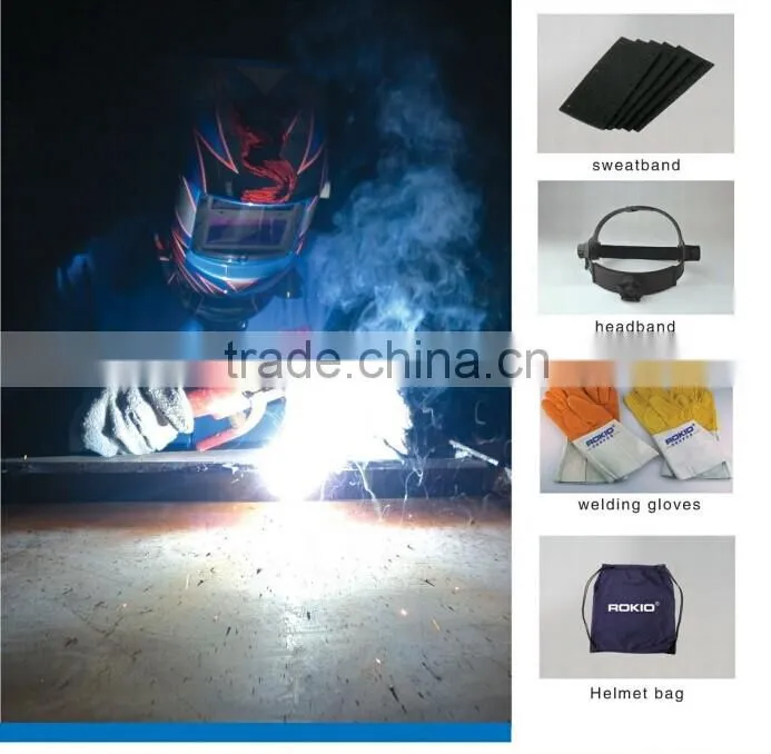 Alibaba China solar power din welding helmet auto darkening with filter