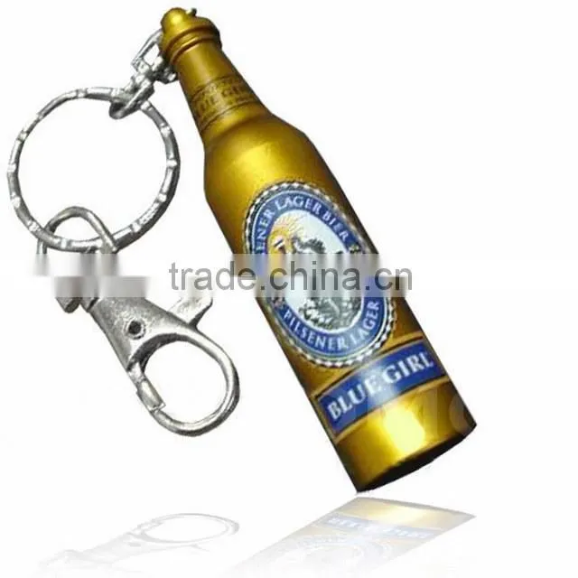 Metal case mini duff beer usb drive