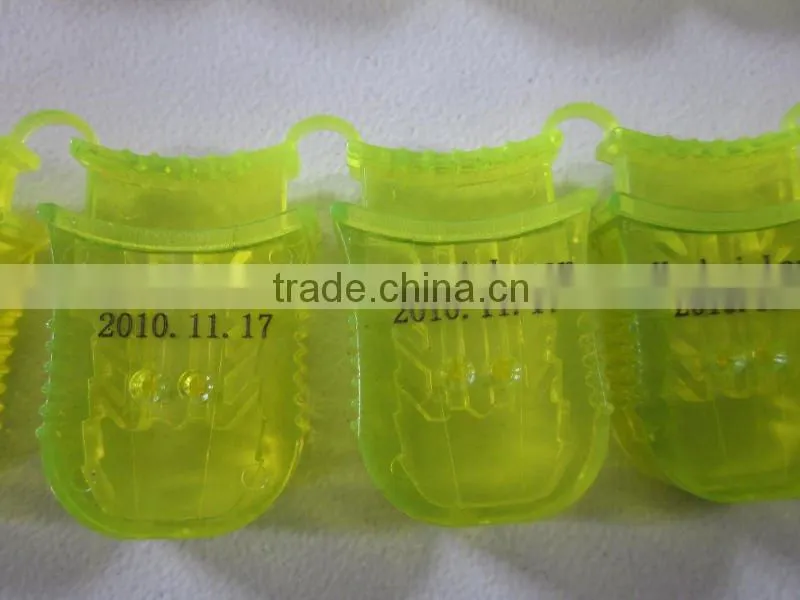 CO2 laser marking printing machine on nonmetals work with wood rubber leather