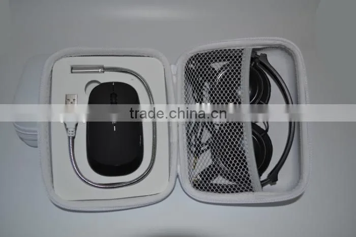 Headphone Mouse USB Lamp gift travel kit for laptop computer
