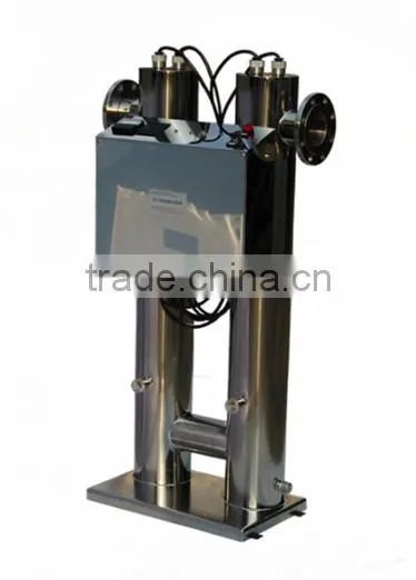 UV sterilizer for pool filter system