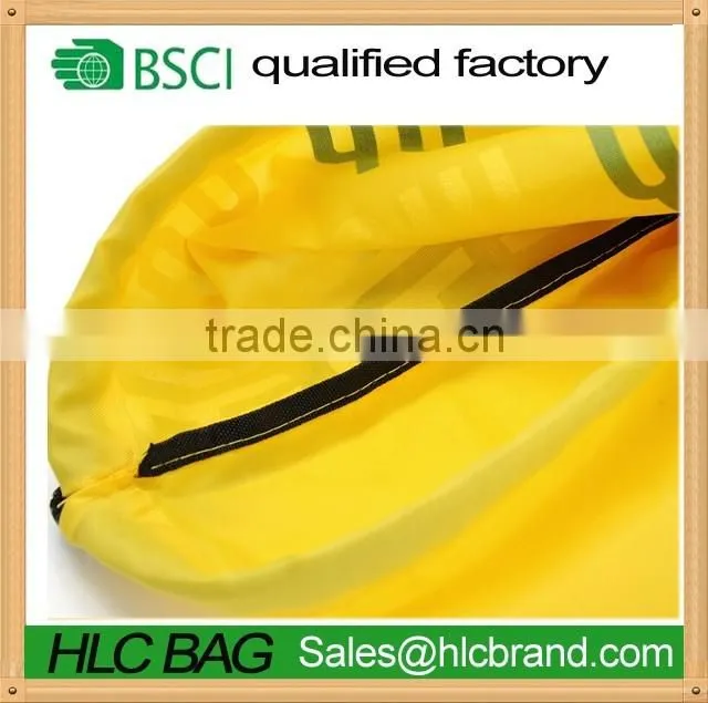 Calico polyester customiezed sport/GYM/daily drawstring backpack bag