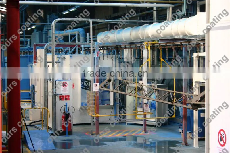 Powder coating booth for MS Sheet