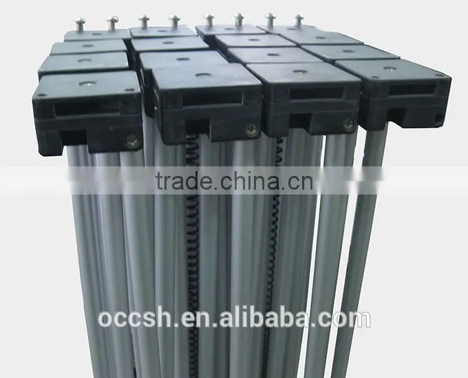 Aluminum Pop Up Display with Spring Exhibition Backdrop Trade Show Display Racks Straight / Curved