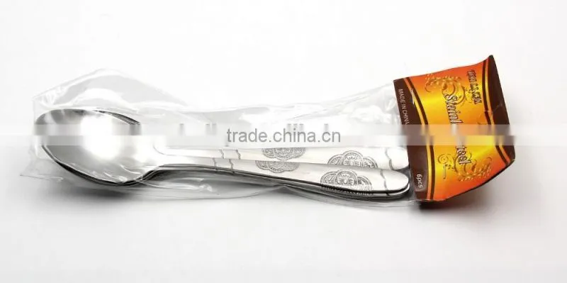 LBY high quality stainless steel serving spoon in restaurant cutlery