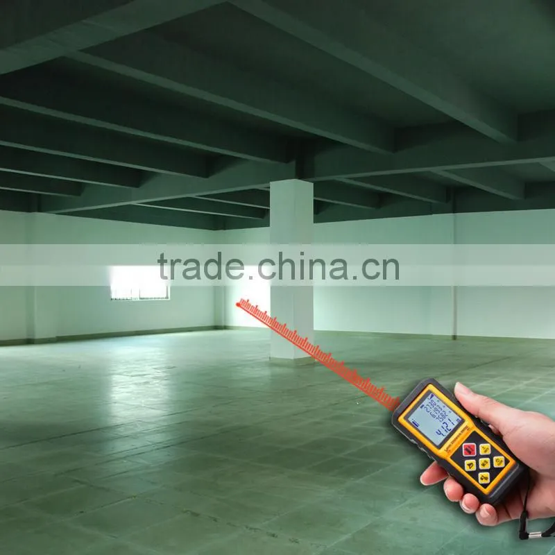 Area Volume Measurer Range Finder Accuracy 1mm 100m/328ft Laser Distance Meter