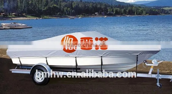 UV resistant Water Repellent 600D Boat Covers