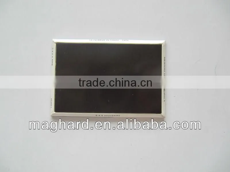 Iron fridge magnet for souvenir for famous landscapes
