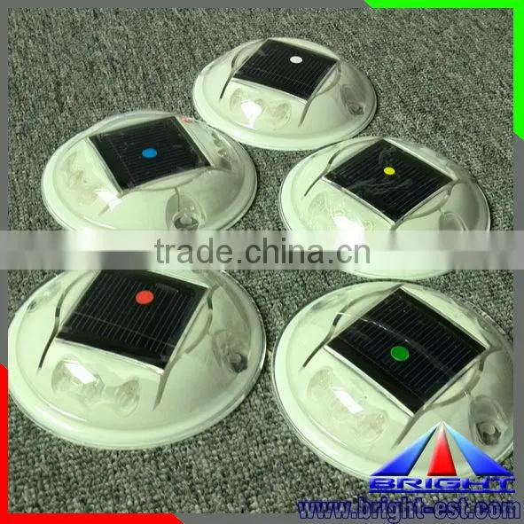 8KN LED Solar Road Stud, LED Traffic Signs 5 Years Warranty, LED Road Stud 10 Hours per night