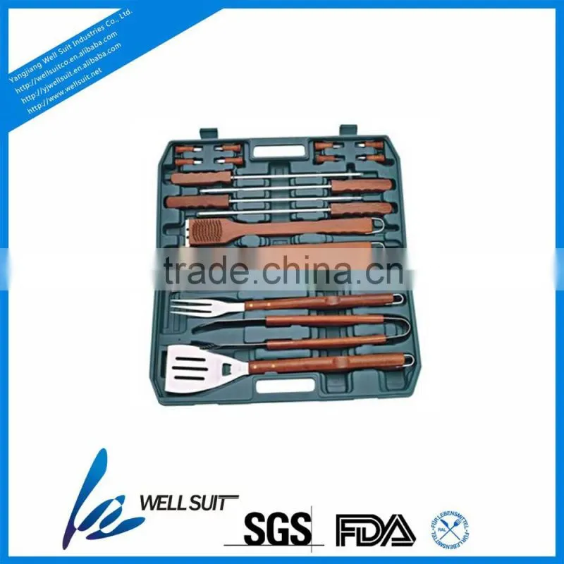 Hot sale high quality set of 5 pc BBQ tools