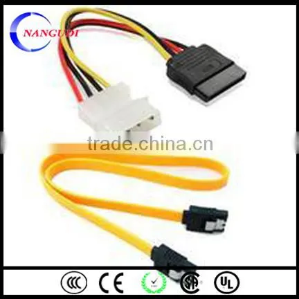2014 nwe year hot product on alibaba in China ul 2919 computer cable sata splitter cable