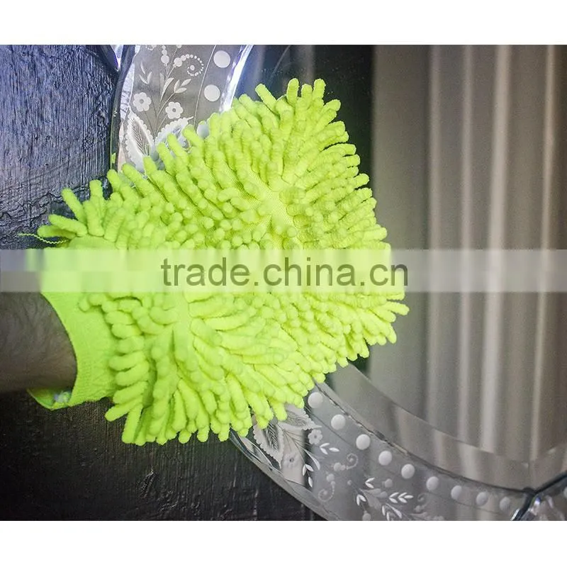The Perfect Set Sponge+Chenille Mitt