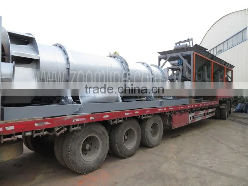 ZAP-S 20T/HR Drum Mix Asphalt Plant