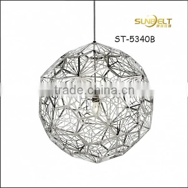 ST-5340B Sunbelt D500mm chrome stainless steel globe lamp,handmade lamps,hanging lamp,hanging lamps,metal hanging lamps.
