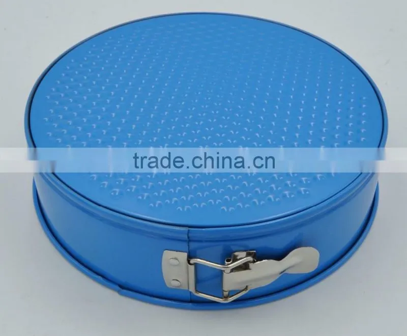Carbon Steel Springform Cake Pans with Non-stick Coating