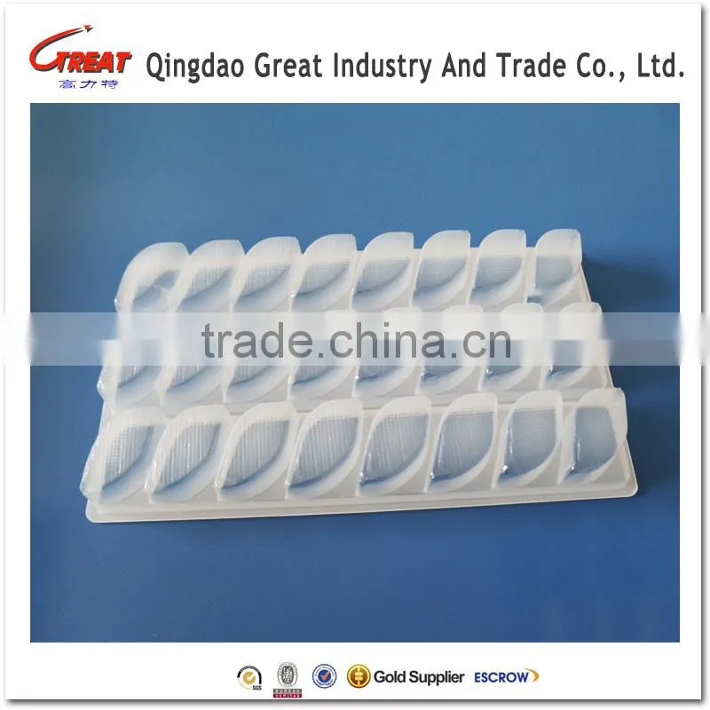 Plastic PP Disposable Food Dumpling Tray