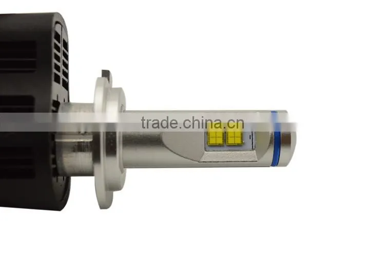 High quality product 55w 5200lm led headlight with 3000k 4000k 5000k 6000k conversion kit h7