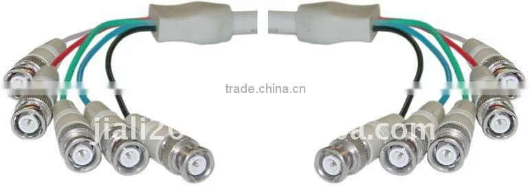 15ft/4.5m Double-Shielded 5BNC To 5BNC CABLE