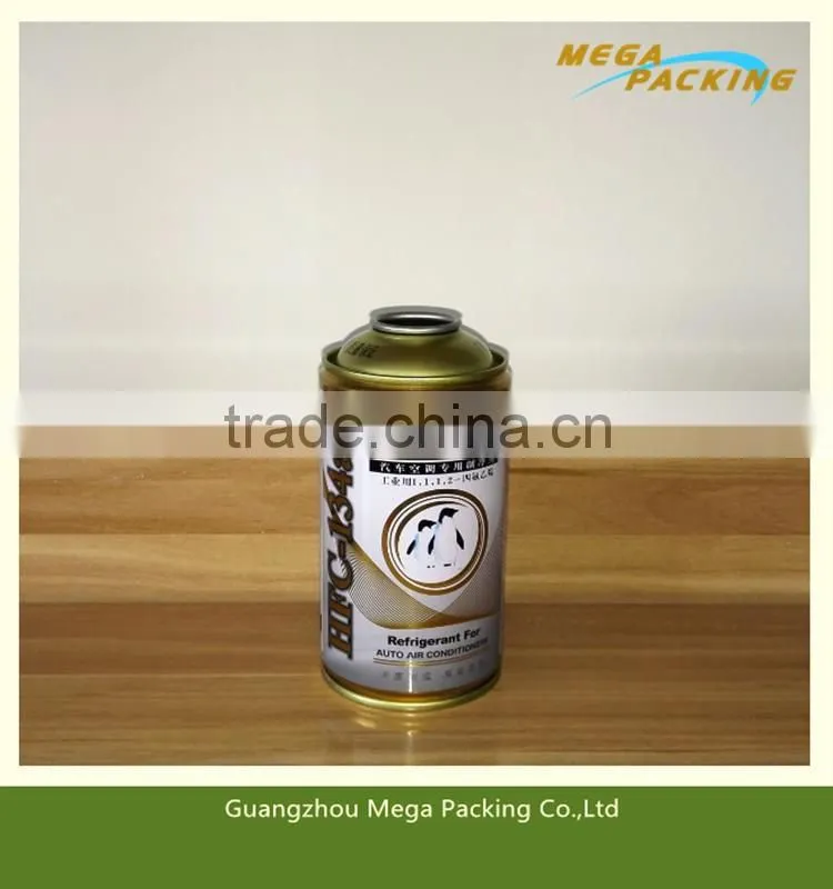 Aerosol Spray Can Used refrigerant gas can R134a High pressure