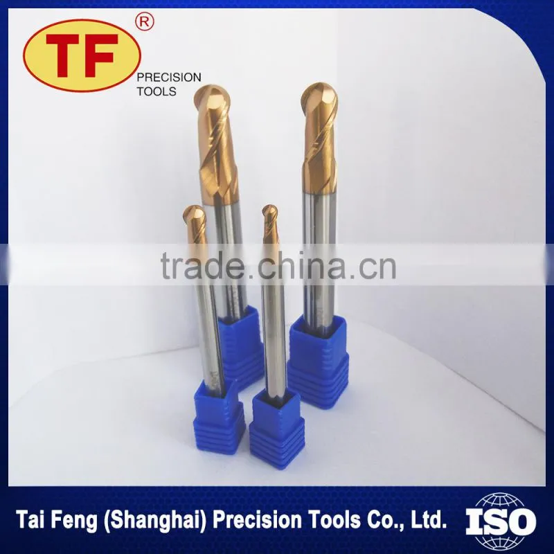 Latest Style High Quality Solid Carbide Cnc Lathe Pcd Ball Nose End Mill