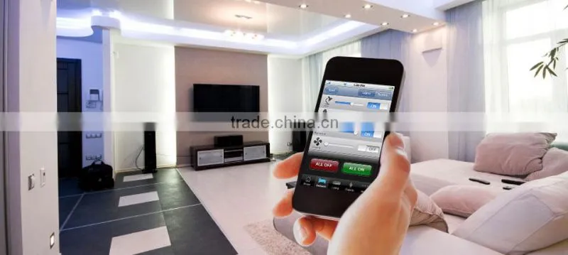 Android iPad APP Zigbee IEE802.15.4 Intelligent home lighting home RGB strip waterproof play music 16 million colors