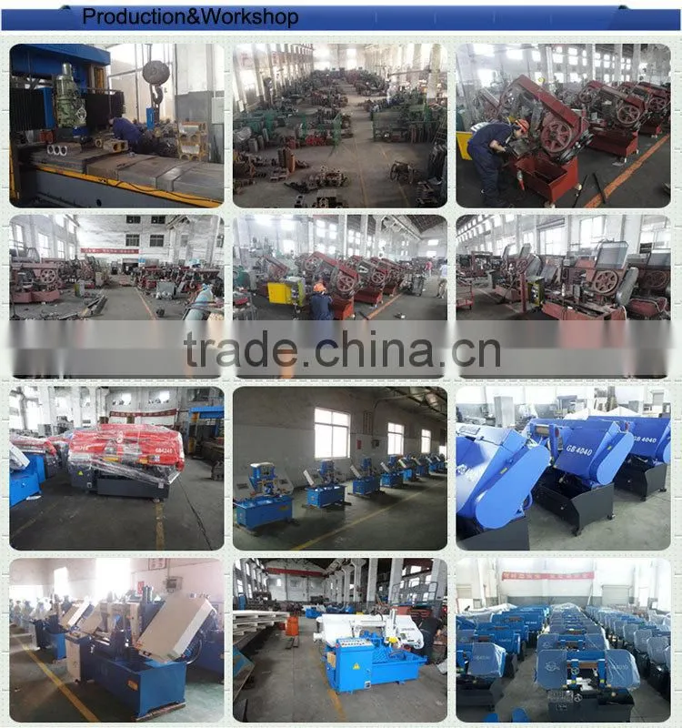GB4270 large table gantry type double column band sawing machine