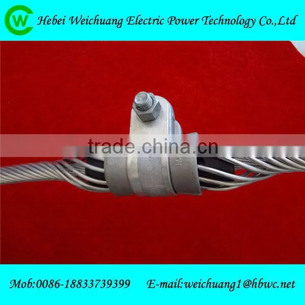tension clamp for electrical fitting