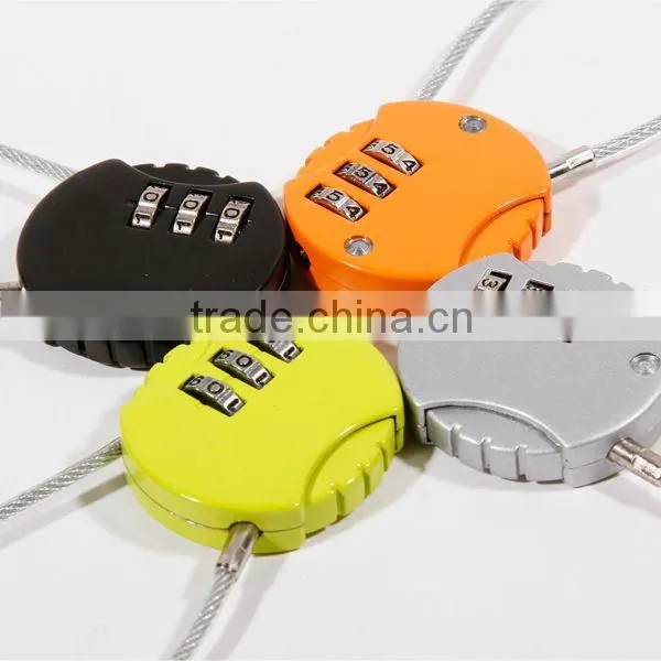 13319 3-dial combo cable lock