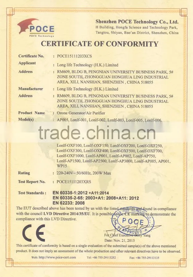 Long life Venturi 001/Venturi injector for ozone drinking water treatment system/gas-water mixed device