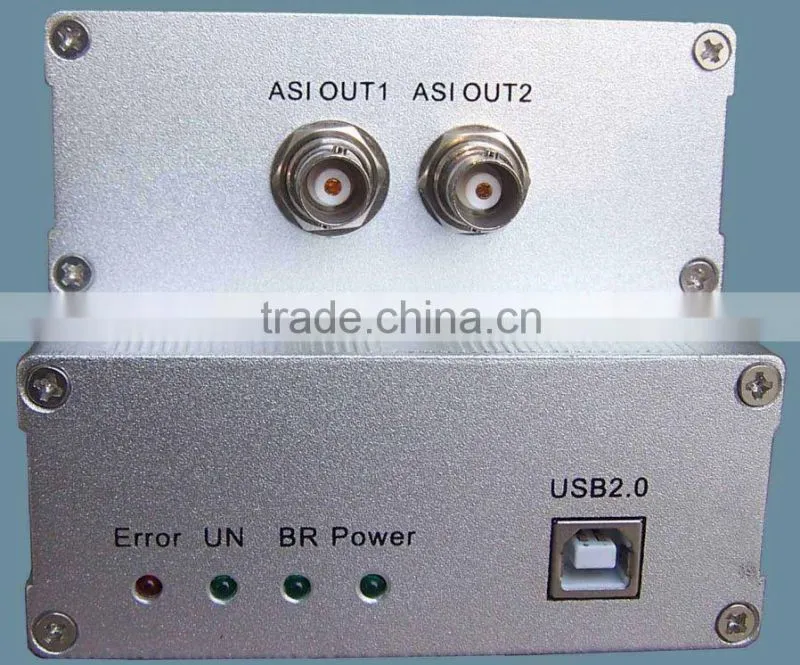 usb asi sender ts file to asi bnc (2 ASI out and USB2.0 interface)