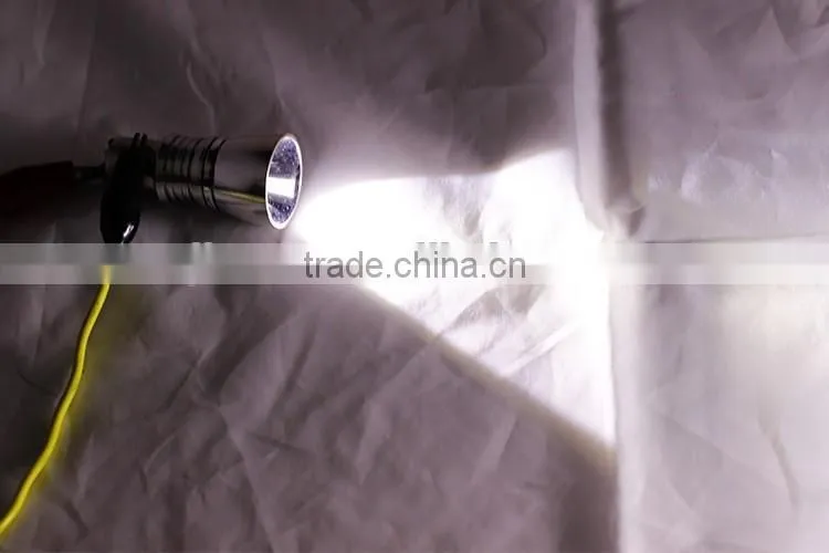 Aluminum shell 400lm projector headlight for motorcycles imported 3535 chips 8 inch motorcycle headlight