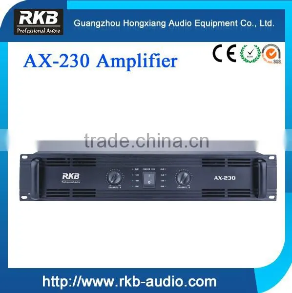 AX-230 professional power amplifier, pa amplifier