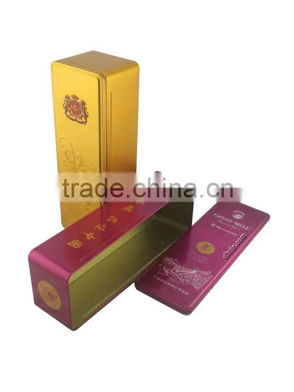 grape wine tin, red wine box, olive oil tin box