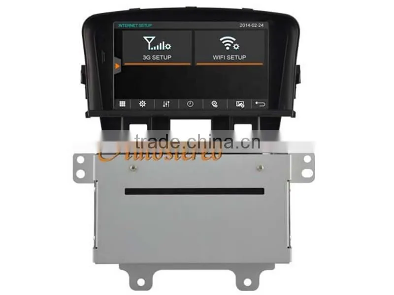 Double DIN Car Stereo dvd player Car Radio GPS Navigation DVD MP3 PLAYER For CHEVROLET CRUZE car Video player with BT WIFI