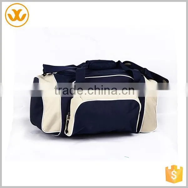 Wholesale Cheap custom printed oxford foldable mens sports bag