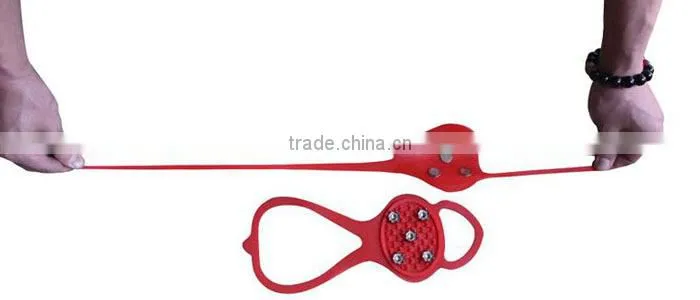 Good quality 5 spikes anti-slip snow ice cleats for shoes