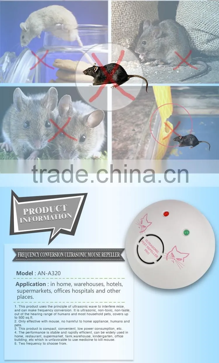 Aosion indoor use ultrasonic rat repeller keep your house tidy with no chemical