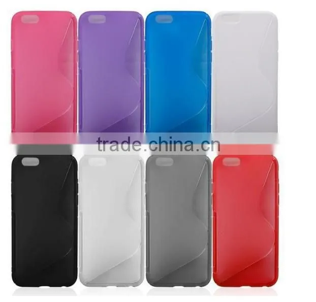 For iPhone 6s iPhone 6s Plus Sline Clear TPU Cover