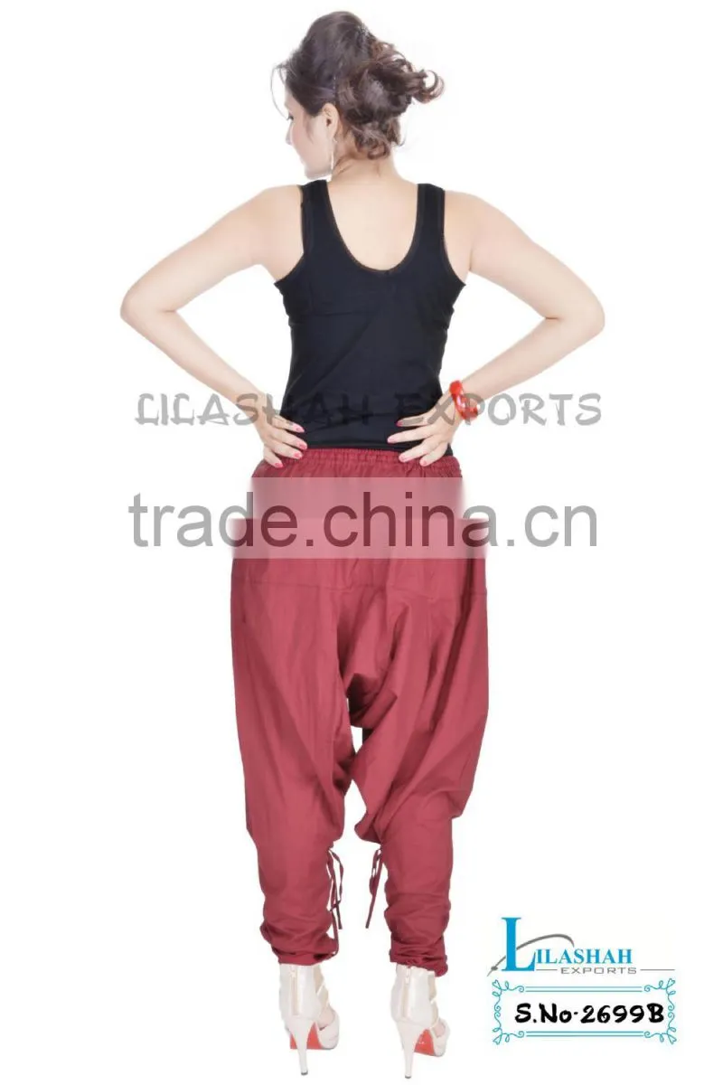 2699B Cotton Alibaba Pants Supplier trousers cotton sports wear pants yoga pants trousers jaipur manufactor