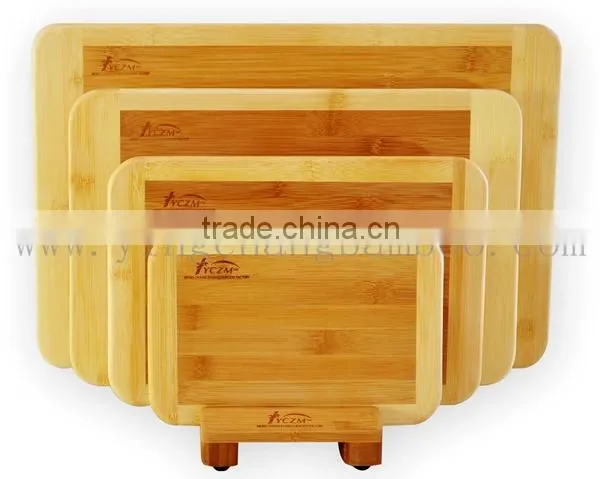 Bamboo cutting board set
